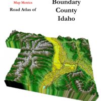 Road Atlas of Boundary County Idaho