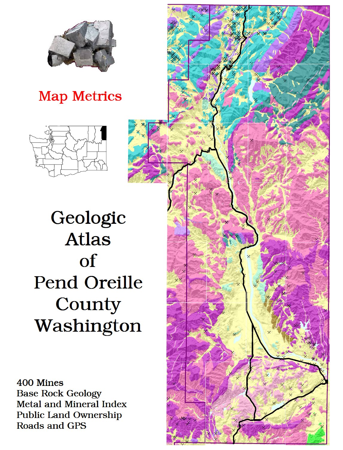 Geologic Atlas of Pend Oreille County WA